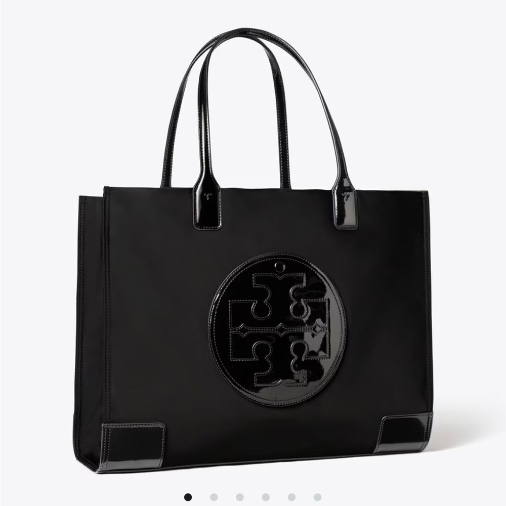 Tory Burch large Ella Tote Black NWT NEVER USED